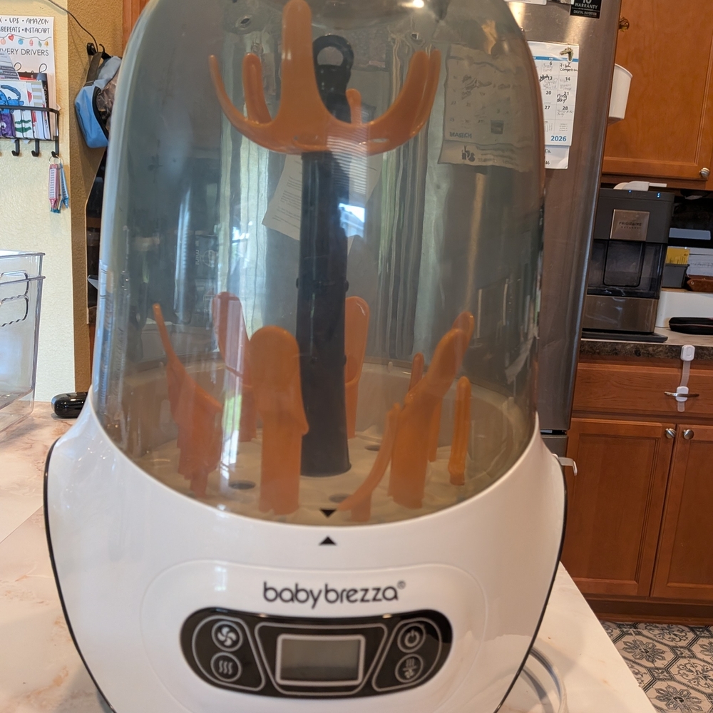 Baby Brezza Bottle Sterilizer - Orange